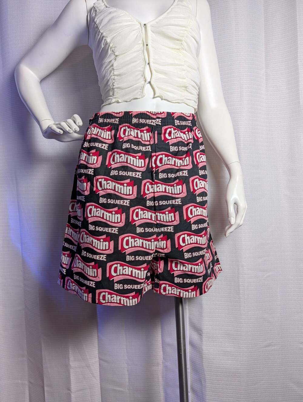 Vintage 2001 Charmin Big Squeeze All-Over Print Boxer Shorts